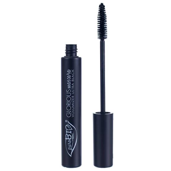 PuroBIO Dús pillák szempillaspirál - fekete 7ml