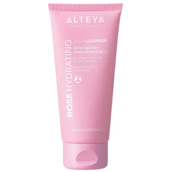 Alteya Organics Jelly arctisztító gél - Rózsa - érzékeny bőrre 100ml