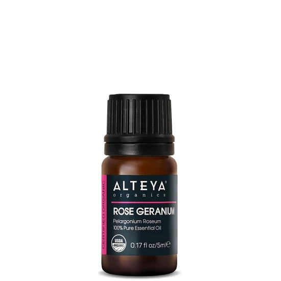 Alteya Organics Rózsageránium (Pelargonium roseum) illóolaj - bio 5ml
