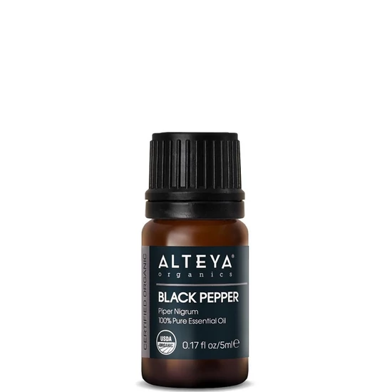 Organic Harmony Alteya Organics Bors, fekete (Piper nigrum) illóolaj - bio 5ml