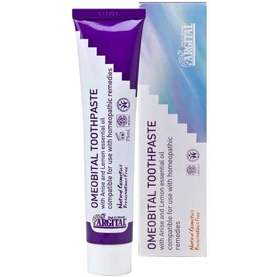 Argital Homeopátiás fluoridmentes fogkrém 75ml