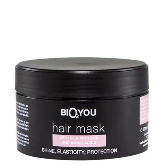 Bio2You Natúr haj maszk selyem fehérjékkel és aminosavakkal 200ml