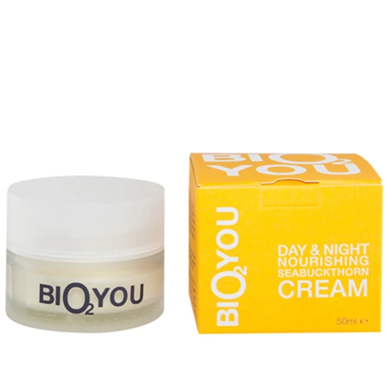Bio2You Natúr tápláló nappali és éjszakai arckrém homoktövissel 50ml