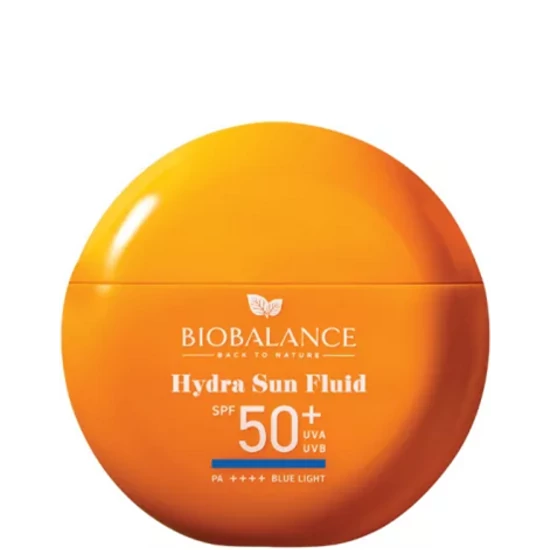 BioBalance Hydra mély hidratáló vízálló fényvédő fluid arcra SPF50+ 40ml