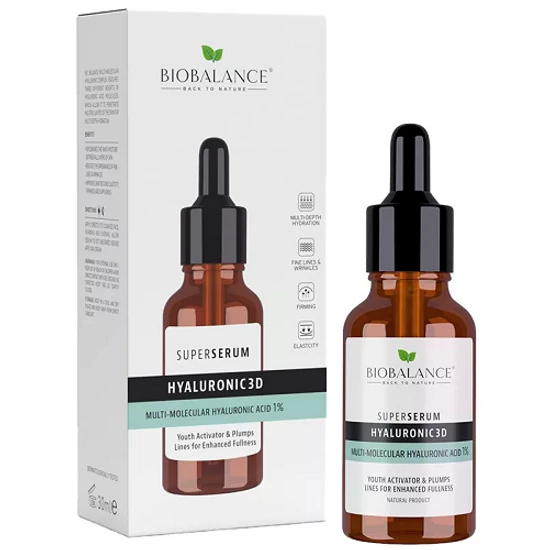 BioBalance 3D Hialuronsav szuperszérum arcra 30ml
