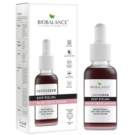 BioBalance Mélyhámlasztó szuperszérum arcra 30ml