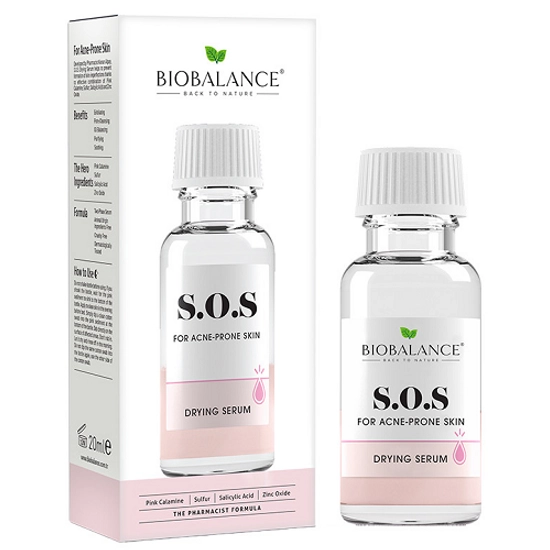 BioBalance SOS szárító szérum aknéra hajlamos bőrre 20ml