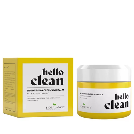 BioBalance Hello Clean 3in1 Ragyogást fokozó arctisztító balzsam 100ml
