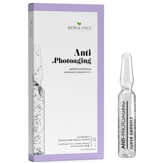 BioBalance Fényöregedés elleni szuperampulla 10x2ml