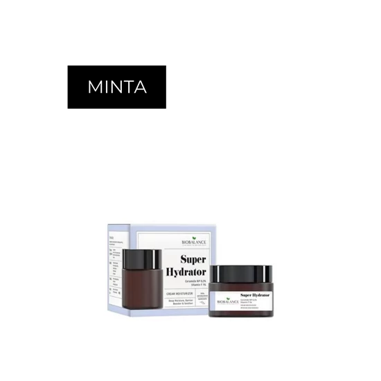 BioBalance Szuper hidratáló arckrém ceramiddal és F-vitaminal - minta 1,5g