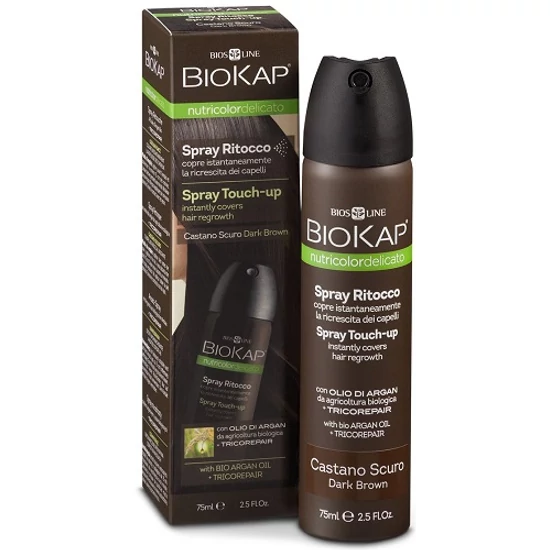 Biokap Nutricolor Hajtőszínező spray - sötétbarna 75ml