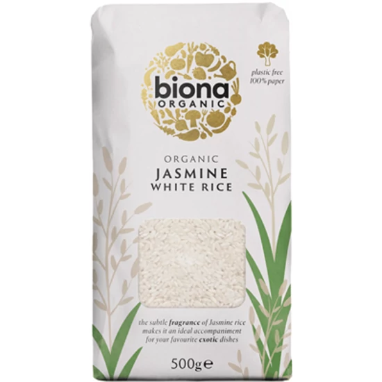 Biona Jázminrizs fehér - bio, vegán 500g