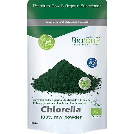 Biotona Chlorella - 100% bio chlorella por 200g