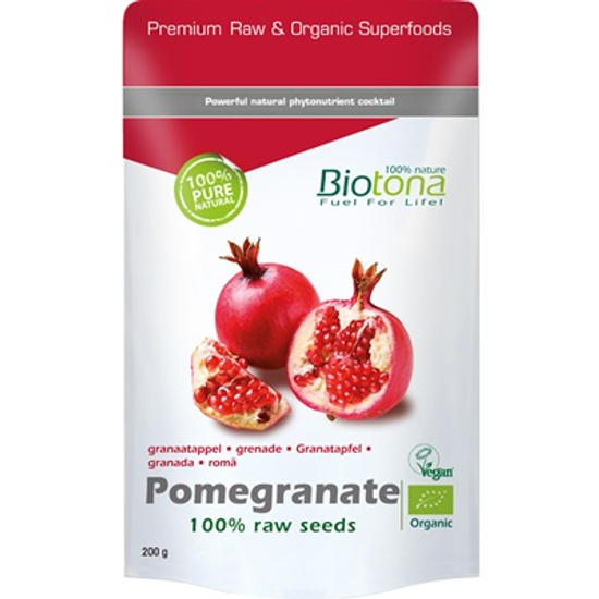 Biotona Superfood - Gránátalma - 100% Raw Seeds - organic 200g