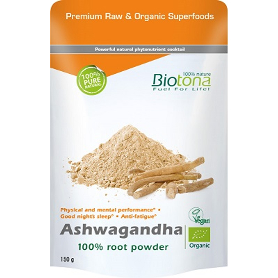 Biotona Ashwagandha - 100% bio Ashwagandha por 150g