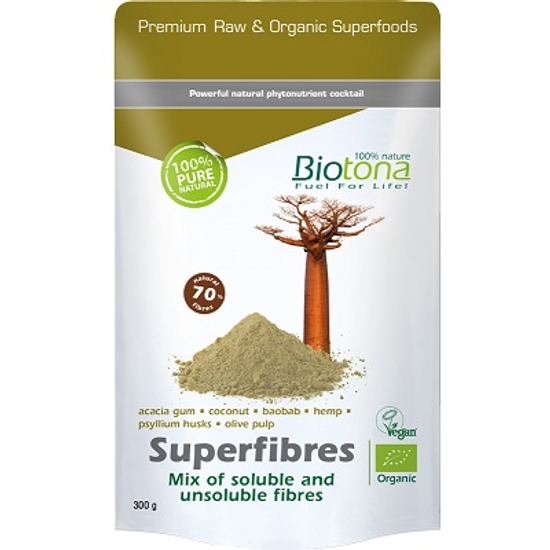 Biotona Superfibres - 100% bio szuperrostok por - 300g