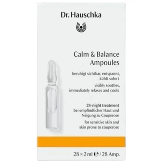 Dr. Hauschka Ampullakúra - nyugtató és kiegyensúlyozó érzékeny bőrre (28*2 ml ampulla)