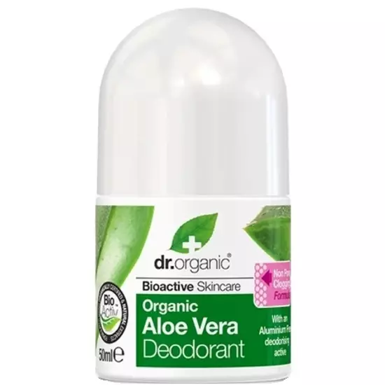 Dr. Organic Alumíniummentes golyós dezodor bio aloe verával 50ml