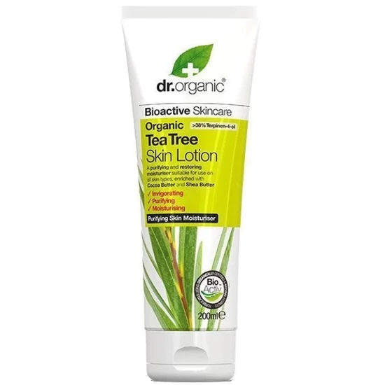 Dr. Organic Testápoló bio teafaolajjal 200ml