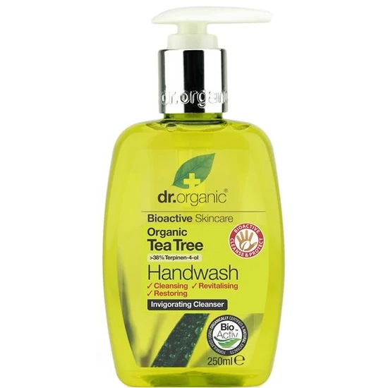 Dr. Organic Folyékony kézmosó bio teafaolajjal 250ml