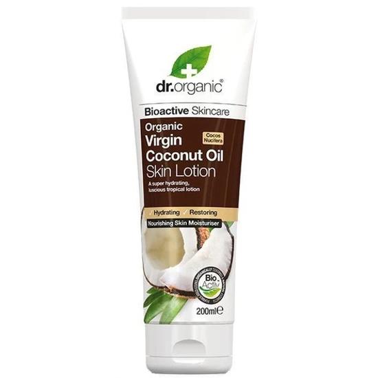 Dr. Organic Testápoló bio szűz kókuszolajjal 200ml
