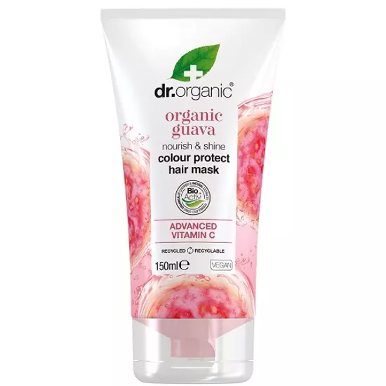 Dr. Organic Színvédő hajmaszk bio guavával 150ml