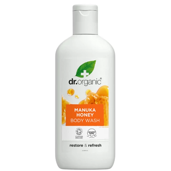 Dr. Organic Tusfürdő bio manuka mézzel 250ml