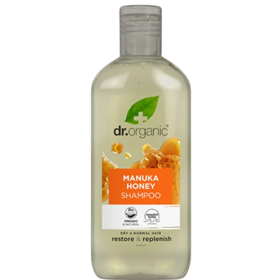 Dr. Organic Regeneráló sampon bio manuka mézzel 265ml