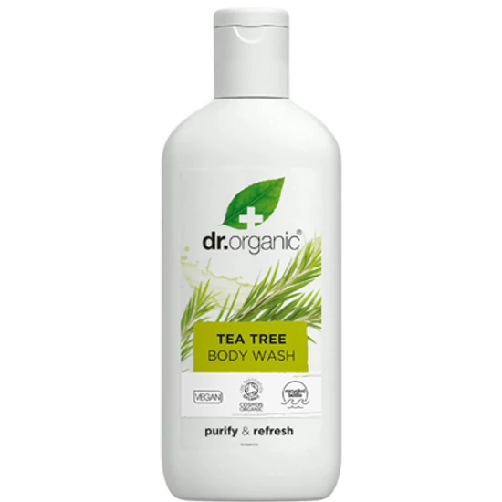 Dr. Organic Tusfürdő bio teafaolajjal 250ml