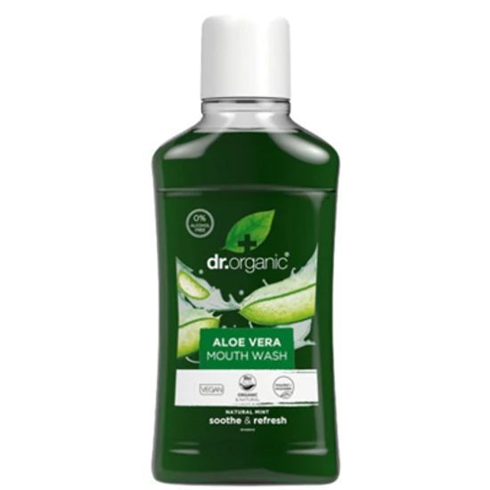 Dr. Organic Szájvíz bio aloe verával 500ml