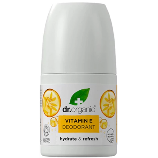 Dr. Organic Alumíniummentes golyós dezodor természetes E-vitaminnal 50ml