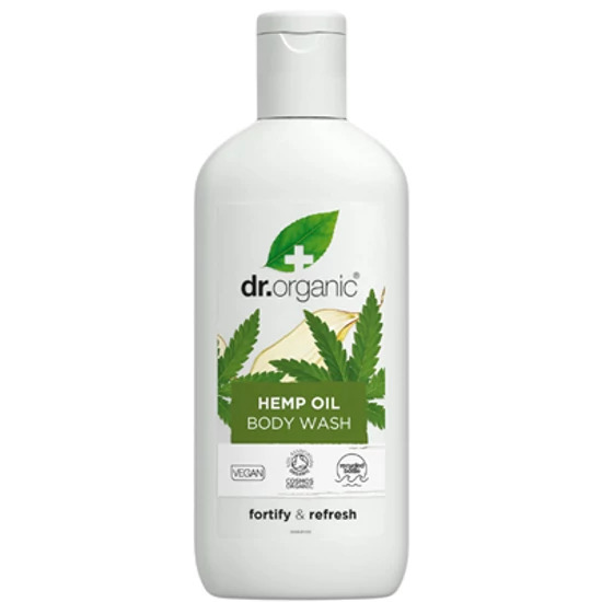 Dr. Organic Tusfürdő bioaktív kendermagolajjal 250ml