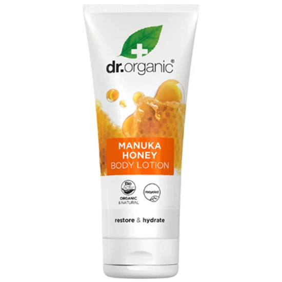 Dr. Organic Testápoló bio manuka mézzel 200ml