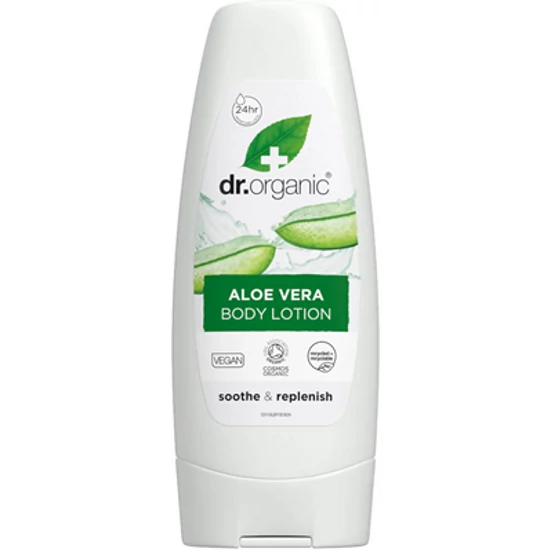 Dr. Organic Testápoló bio aloe verával 200ml