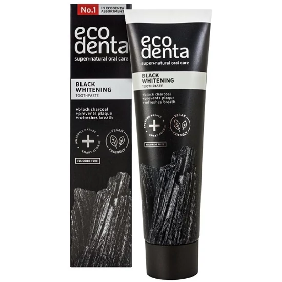 Ecodenta Fluoridmentes fehérítő fogkrém szénnel 100ml