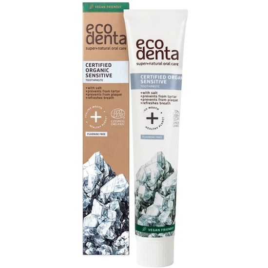 Ecodenta Fluoridmentes fogérzékenységet csökkentő bio fogkrém 75ml