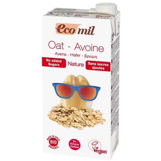 Ecomil Zabital hozzáadott édesitő nélkül - bio, gluténmentes, vegán 1L