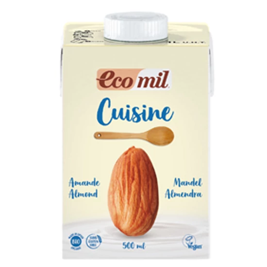 Ecomil Konyhai főzőalap mandulából - bio, gluténmentes, vegán 500ml