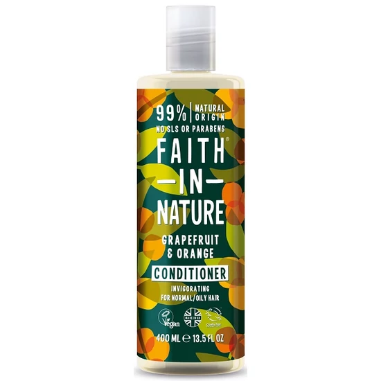 Faith in Nature Grapefruit és narancs hajkondicionáló 400ml