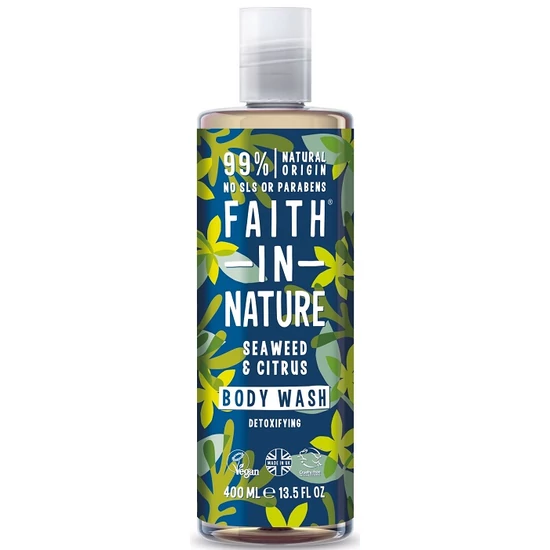 Faith in Nature Bio tengeri hínár tusfürdő és habfürdő 400ml