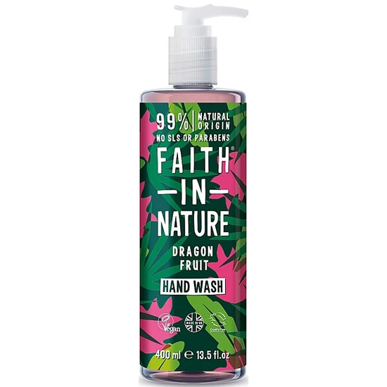 Faith in Nature Sárkánygyümölcs folyékony kézmosó 400ml
