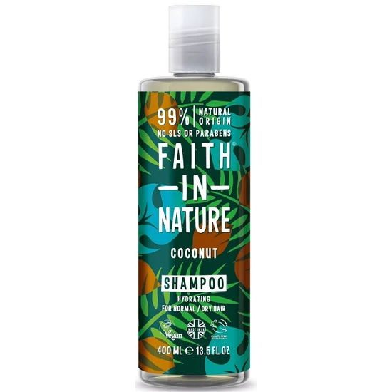 Faith in Nature Kókusz sampon 400ml