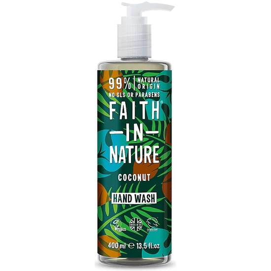 Faith in Nature Kókusz folyékony kézmosó 400ml