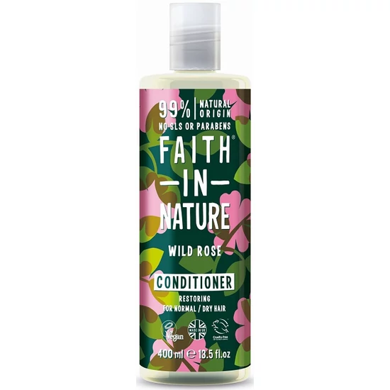Faith in Nature Vadrózsa hajkondicionáló 400ml