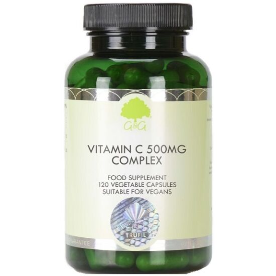 G&amp;G C-vitamin 500mg csipkebogyóval és acerolával 120 kapszula