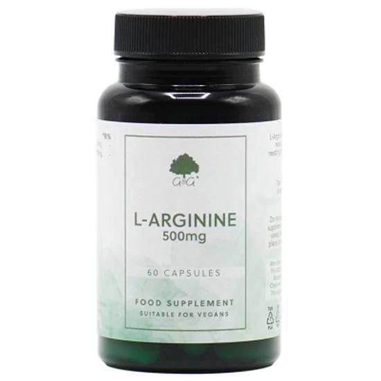G&amp;G L-Arginin 500mg 60 kapszula