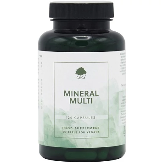 G&amp;G Ásványi anyag komplex aminosav kelát (mineral multi) 120 kapszula