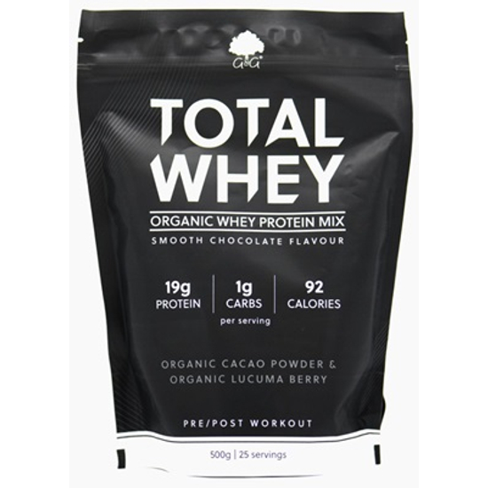 G&amp;G Total Whey organikus tejsavó fehérje por 500g