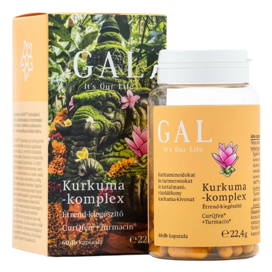 GAL Kurkuma-komplex 22,4g - 60 kapszula