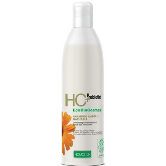 HC+ Természetes kimélő sampon természetes hajra, gyakori hajmosáshoz 250ml